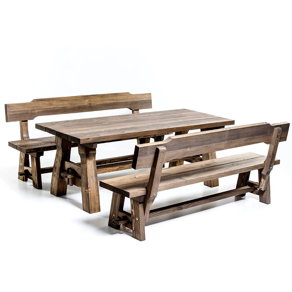 Set mobila de gradina cu banci