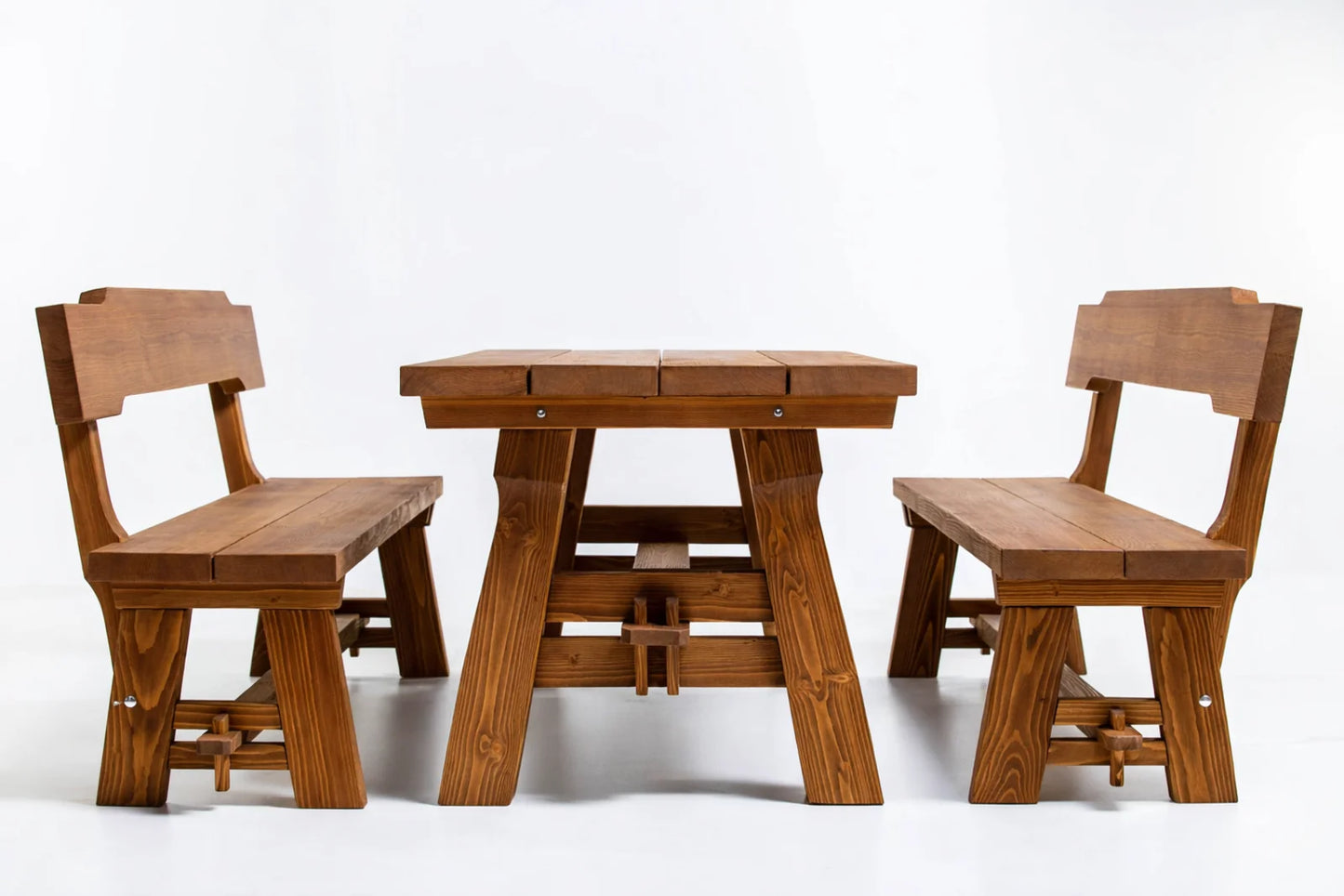 Set mobila de gradina cu banci