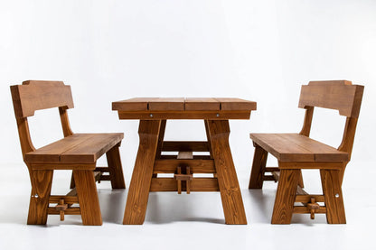 Set mobila de gradina cu banci