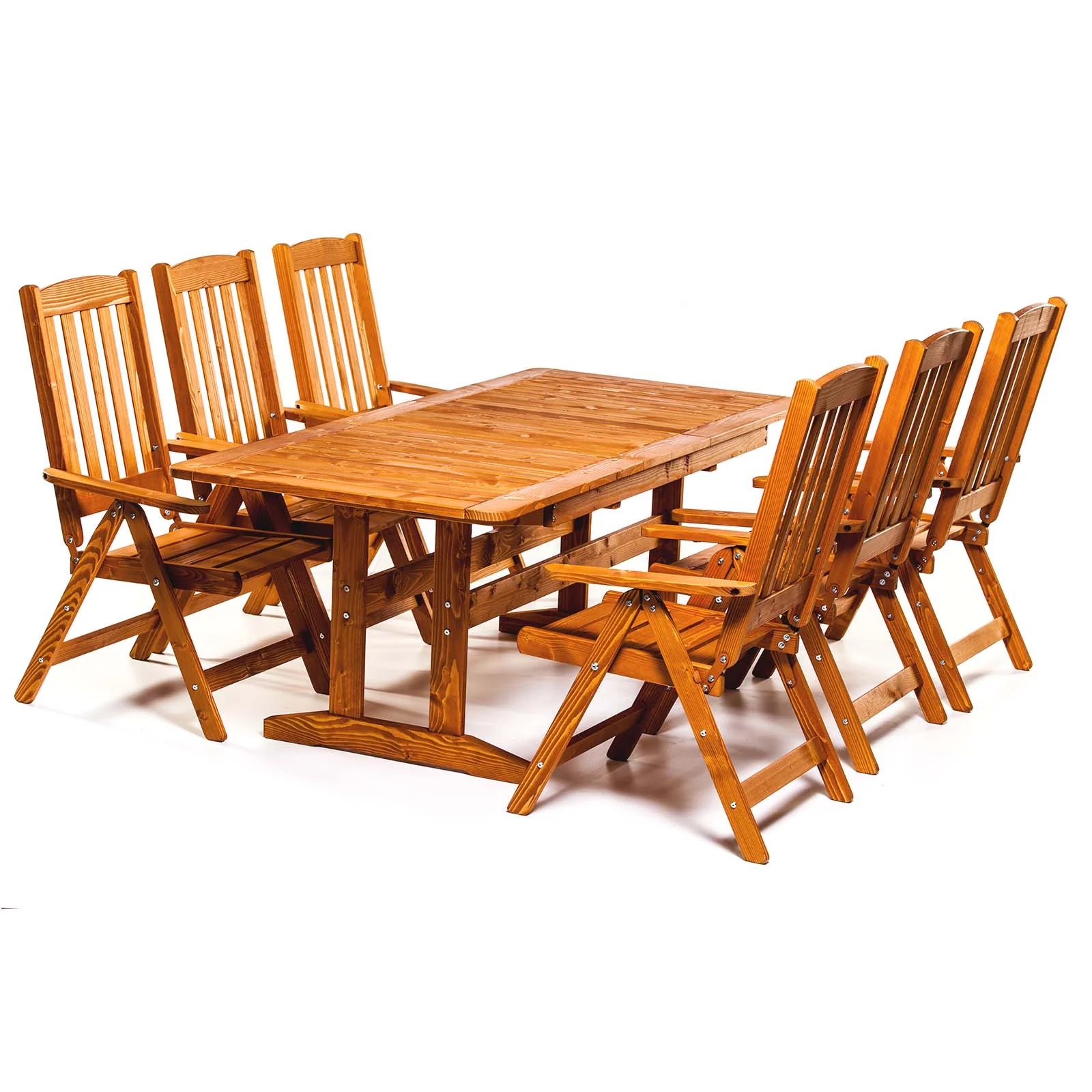 Set mobilier gradina pliabil si extensibil Bonaza