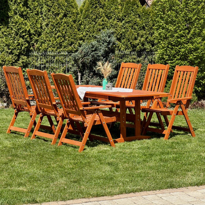 Set mobilier gradina pliabil si extensibil Bonaza