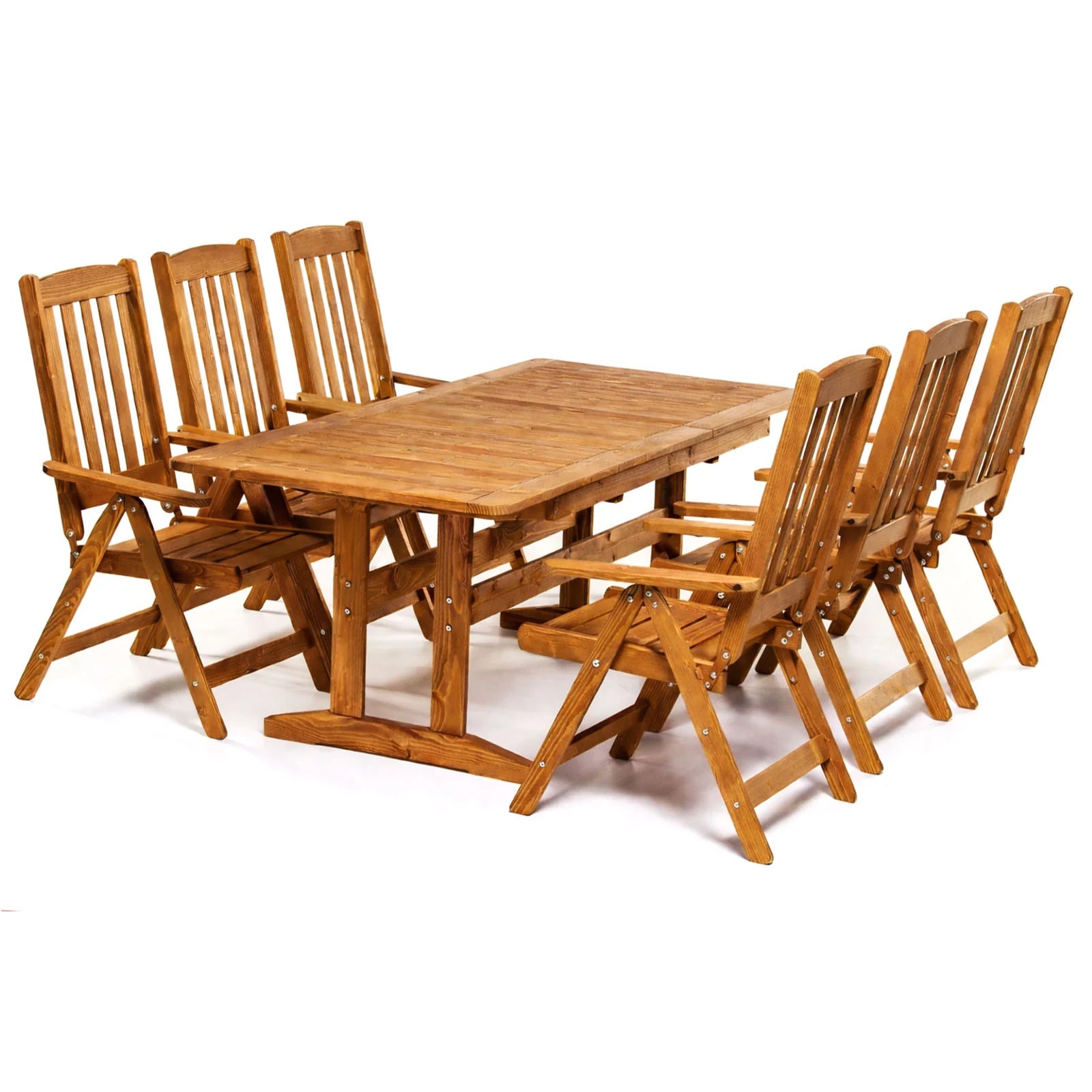 Set mobilier gradina pliabil si extensibil Bonaza