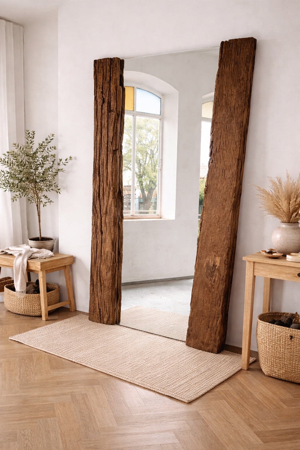 Oglinda din stejar vechi