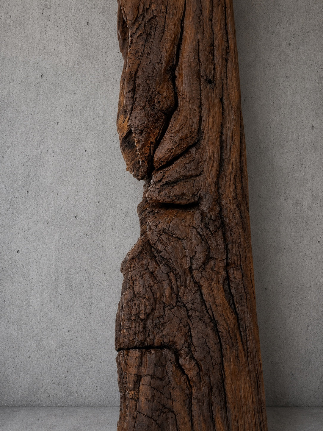 Oglinda rustic din stejar recycled 