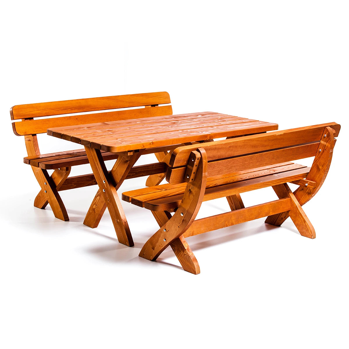 Set masa cu banci pentru gradina