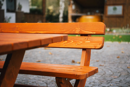 Set masa cu banci pentru gradina